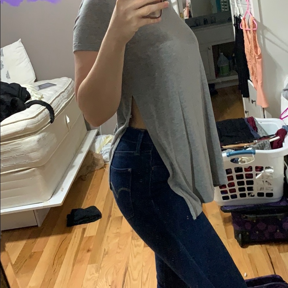 Slit forever21 tank top